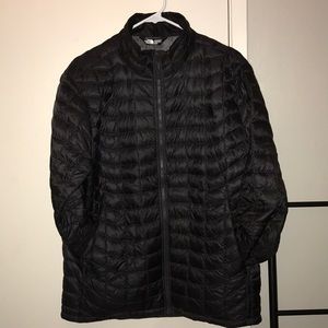 Northface Black Thermoball Puffer Jacket